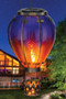 Hot Air Balloon Solar Lantern LG - Purple