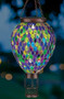 Mosaic Hot Air Balloon Solar Lantern Multi