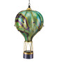 Swirl Balloon Solar Lantern LG - Green