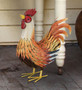 Sunburst Rooster Decor SM