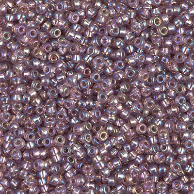 Miyuki Seed Beads 11-91012 Silver Lined Smoky Amethyst AB