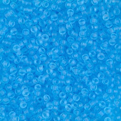 Miyuki Seed Beads 11-9148F Matte Transparent Light Blue 24 grams