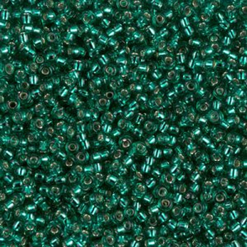 Miyuki Seed Beads 11-917 Silver Lined Emerald 24 grams