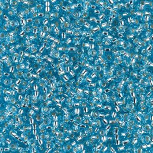 Miyuki Seed Beads 11-918 Silver Lined Aqua