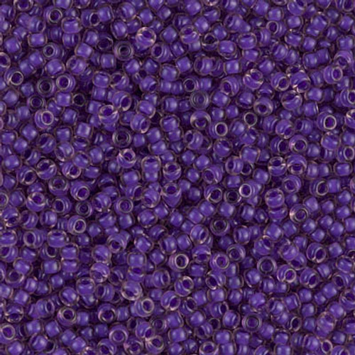 Miyuki Seed Beads 11-91932 Semi-Matte Violet Lined Light Amethyst