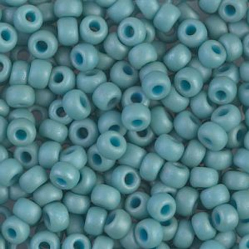 Miyuki Seed Beads Size 6/0 6-91251 Metallic Matte Turquoise