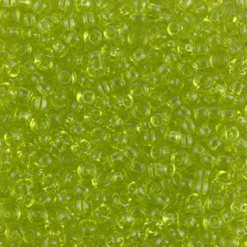 Miyuki Seed Beads 8-9143 Trans Chartreuse 22 grams