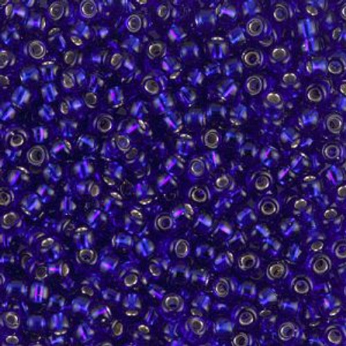 Miyuki Seed Beads 8-920 Silver Lined Cobalt 22 grams