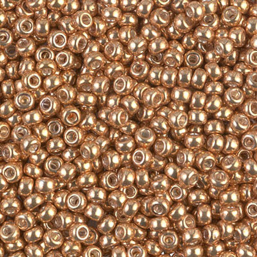 Miyuki Seed Beads 8-91053 Galvanised Yellow Gold 22 grams