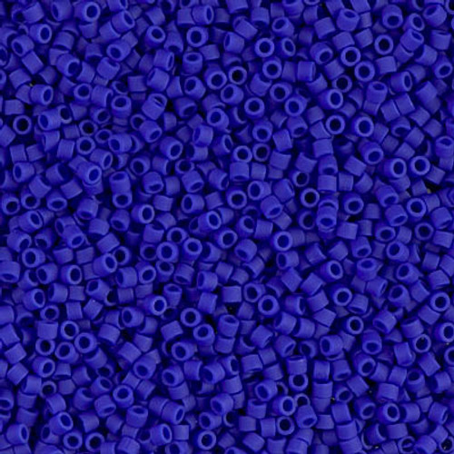 Miyuki Delica Beads 11/0 DB756 Matte Opaque Royal Blue