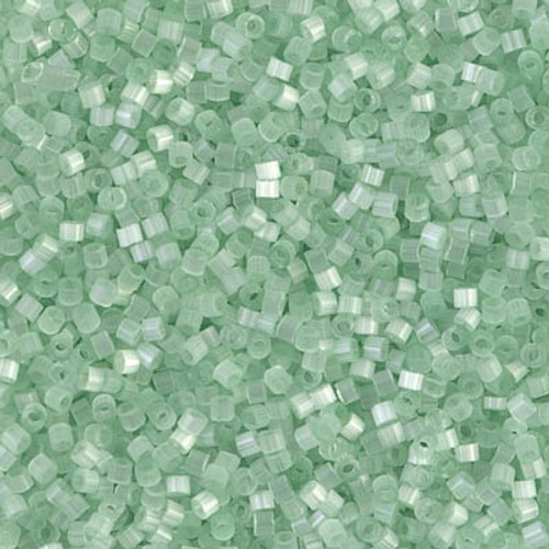 Miyuki Delica Beads 11/0 DB828 Pale Green Silk Satin