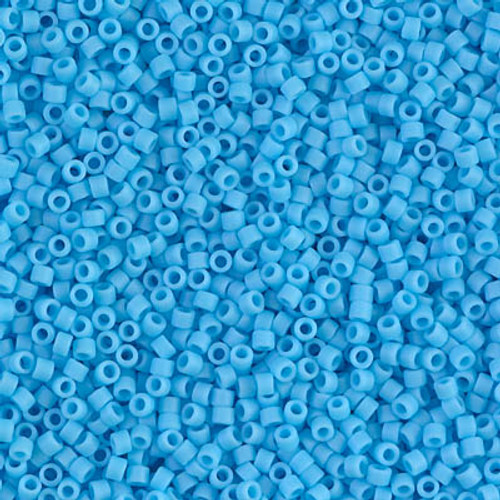 Miyuki Delica Beads 11/0 DB755 Matte Opaque Light Blue