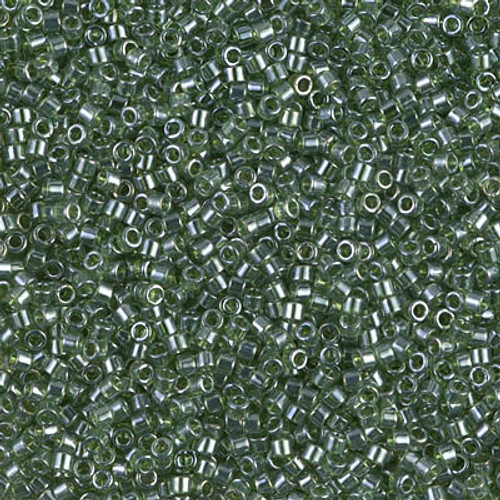 Miyuki Delica Beads 11/0 DB1227 Trans Olive Luster Miyuki Delica Beads 11/0 DB1227 Trans Olive Luster