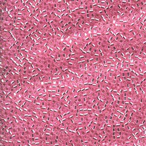 Miyuki Delica Beads 11/0 DB1335 Dyed Silver Lined Light Pink