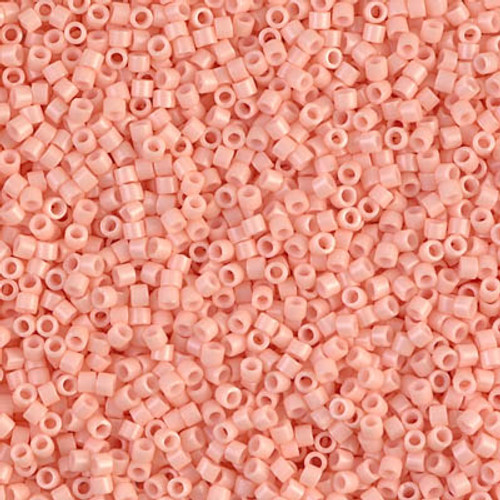 Miyuki Delica Beads 11/0 DB206 Opaque Salmon