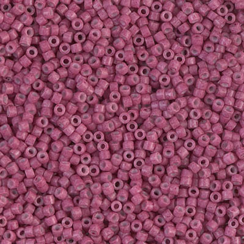 Miyuki Delica Beads 11/0 DB1376 Dyed Opaque Wine