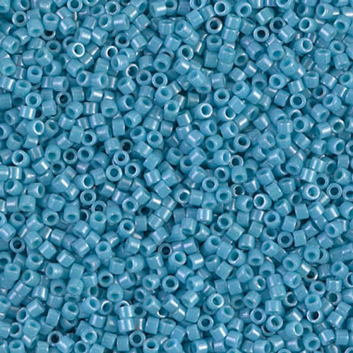 Miyuki Delica Beads 11/0 DB218 Opaque Light Blue Luster