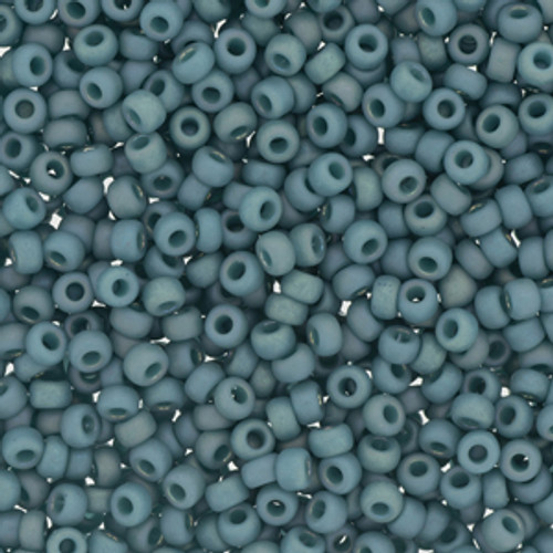 Miyuki Seed Beads 8/0 8-94702 Frost Opaque Glaze Rainbow Peacock