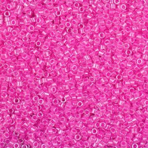 Delica Beads 11/0 DB2037 Luminous Hot Magenta 7.2 grams