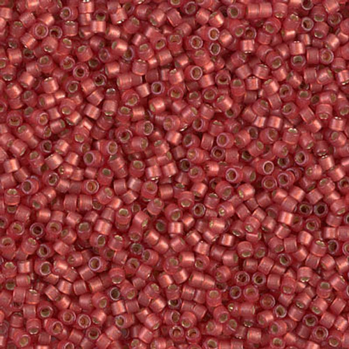 Miyuki Delica Beads 11/0 DB2173 Silver Lined Duracoat S/F Light Watermelon