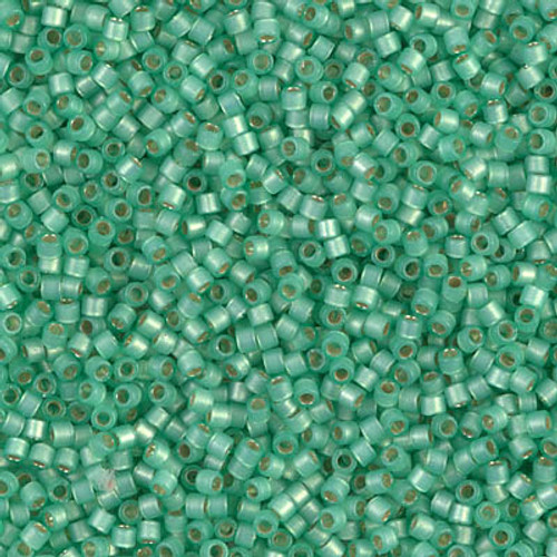 Miyuki Delica Beads 11/0 DB2188 Silver Lined Duracoat S/F Spearmint