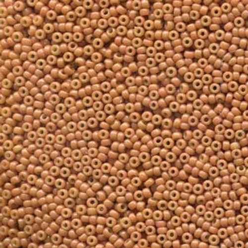 Miyuki Seed Beads 11-94457 Duracoat Opaque Dyed Creamy Coral 23 grams