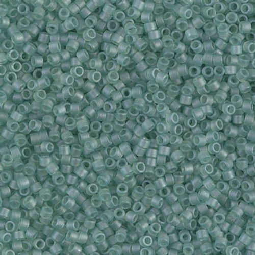 Miyuki Delica Beads 11/0 DB385 Matte Sea Glass Green 7.2grams