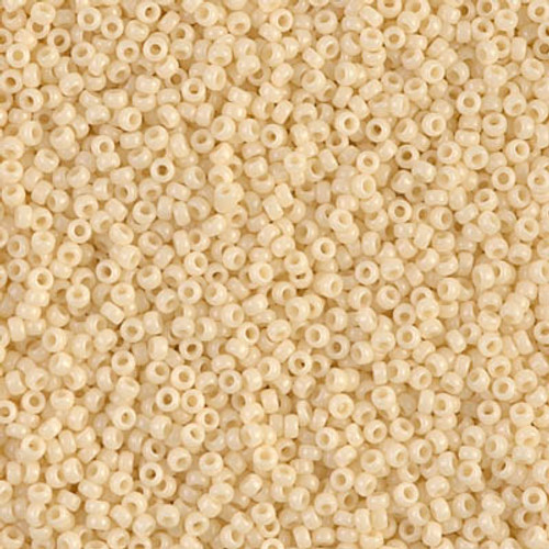 Miyuki Seed Beads 15-9492 Opaque Dark Cream