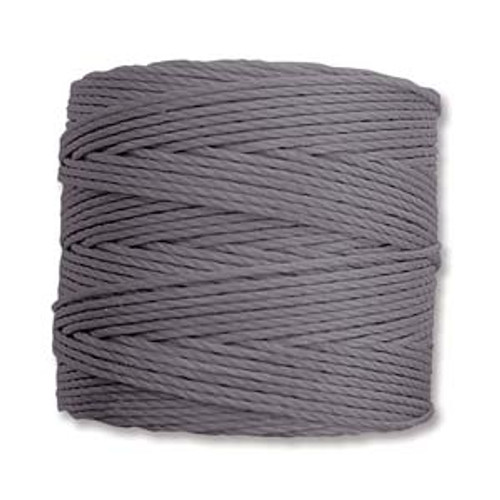 S-Lon Bead Cord, TEX210, 0.5mm, GREY