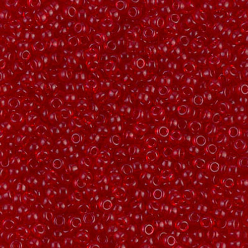 Miyuki Seed Beads 11-9141 11-141 Transparent Ruby