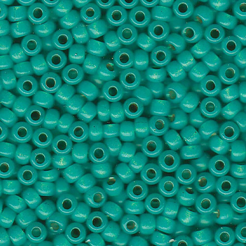 Miyuki Seed Beads Size 6/0 6-9572 Dyed Seafoam Silver Line Alabaster