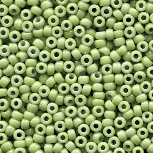 Miyuki Seed Beads 8-94473 Duracoat Opaque Dyed Spring Green