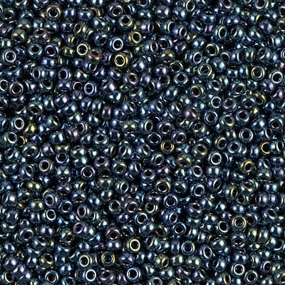 Miyuki Seed Beads 11-9456 Gunmetal Iris