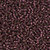 Miyuki Seed Beads 11-913F Matte Silver Lined Dark Smoky Amethyst 24 grams