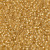Miyuki Seed Beads 11-91902 Semi-Matte Silver Lined Gold 24 grams