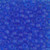 Miyuki Seed Beads Size 6/0 6-9150F Matte Trans Sapphire 20 grams