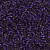 Miyuki Delica Beads 11/0 DB609 Silver Lined Dark Purple