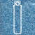 Miyuki Delica Beads 11/0 DB692 Semi Matte Silver Lined Sky Blue 7.2 grams