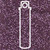 Miyuki Delica Beads 11/0 DB695 Semi Matte Silver Lined Violet 7.2 grams