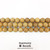 Sandalwood Smooth Round Beads, Natural Raw, 10mm