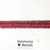 Faceted Glass Abacus Beads, Opaque Dark Red, 8x6mm