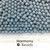 Acrylic Smooth Round Beads - 8mm - SLATE BLUE GREY OPAQUE