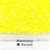 FUZE Beads Iron-Fuse Melty Plastic Tube Beads 5mm OPAQUE NEON YELLOW *FLUORESCENT HIGHLIGHTER