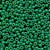 Miyuki Seed Beads 8-94477 Duracoat Opaque Dyed Deep Green 22 grams