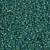 Miyuki Delica Beads 11/0 DB2381 Fancy Lined Aqua Green 7.2 grams