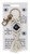 Evil Eye Embroidery Key Ring EE21, White, Gold Colour Ring