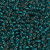 Miyuki Seed Beads 8-930 Silver Lined Transparent Dark Teal