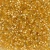 Miyuki Delica Hex Cut Beads 11/0 DBC0042 Silver Lined Gold