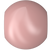 Swarovski 5810 Round Pearl Bead, Crystal Pink Coral [10pcs]