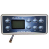 Balboa Control Panel, Serial Deluxe Digital Panel, 8 Button